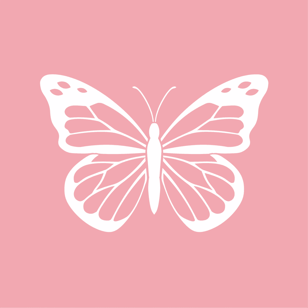 Butterfly Party original repeating artwork