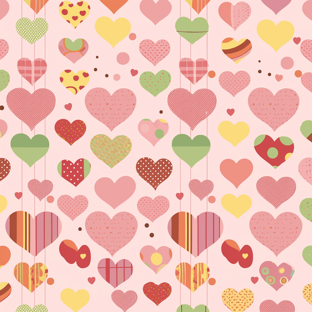 Heart Tune original repeating artwork