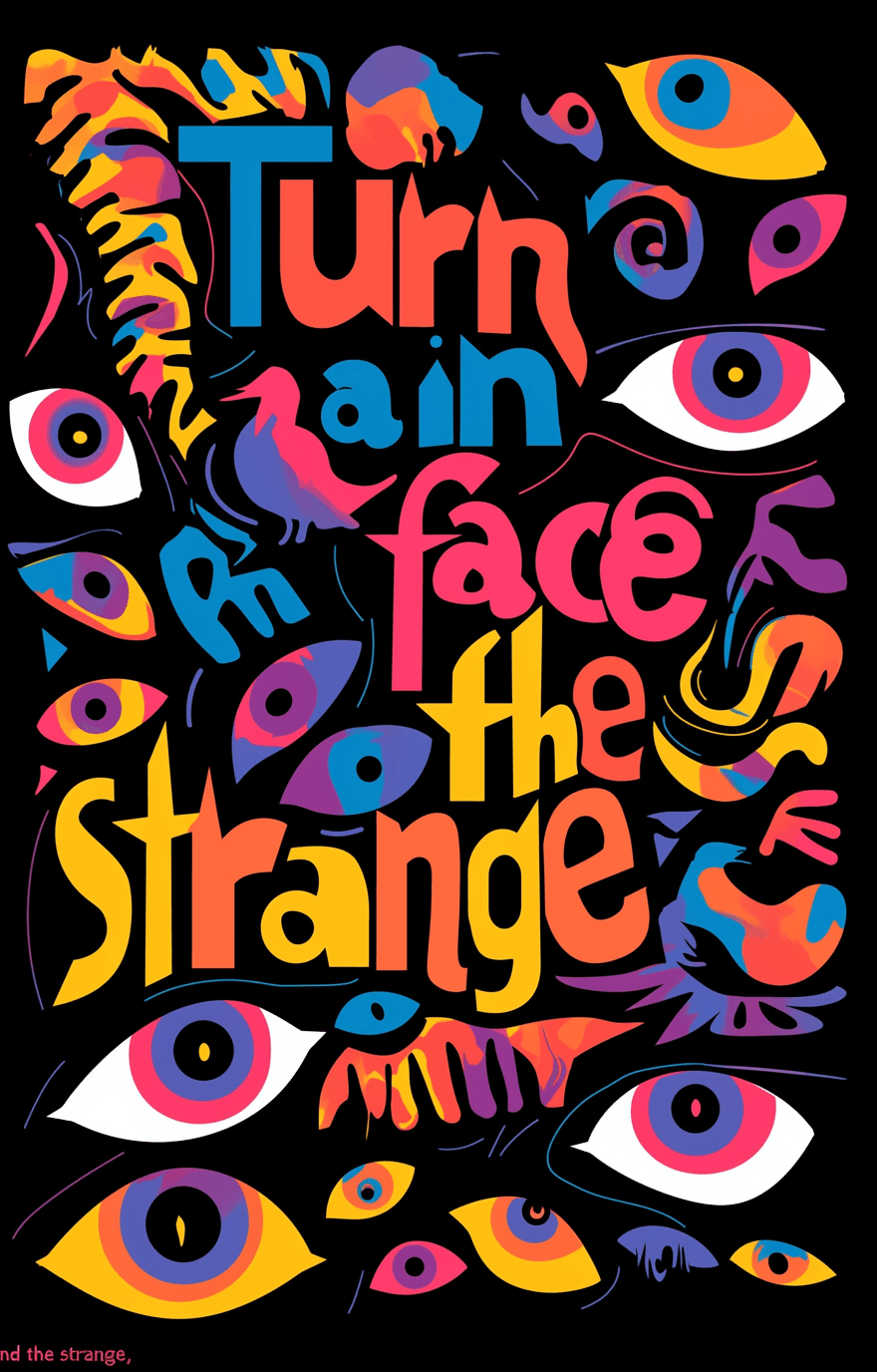 Eye Carnival original repeating artwork