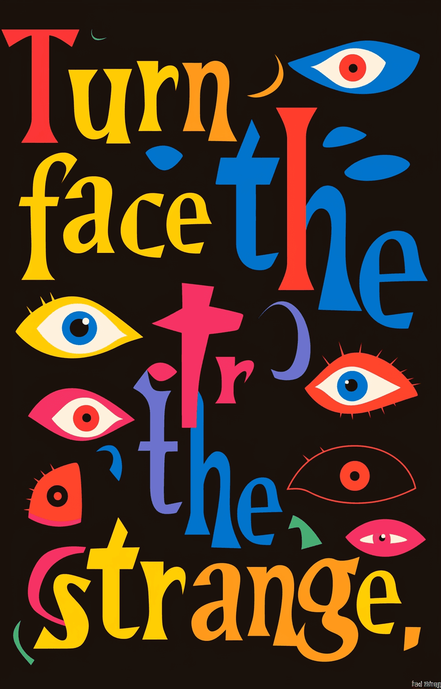 Eye Picnic original repeating artwork