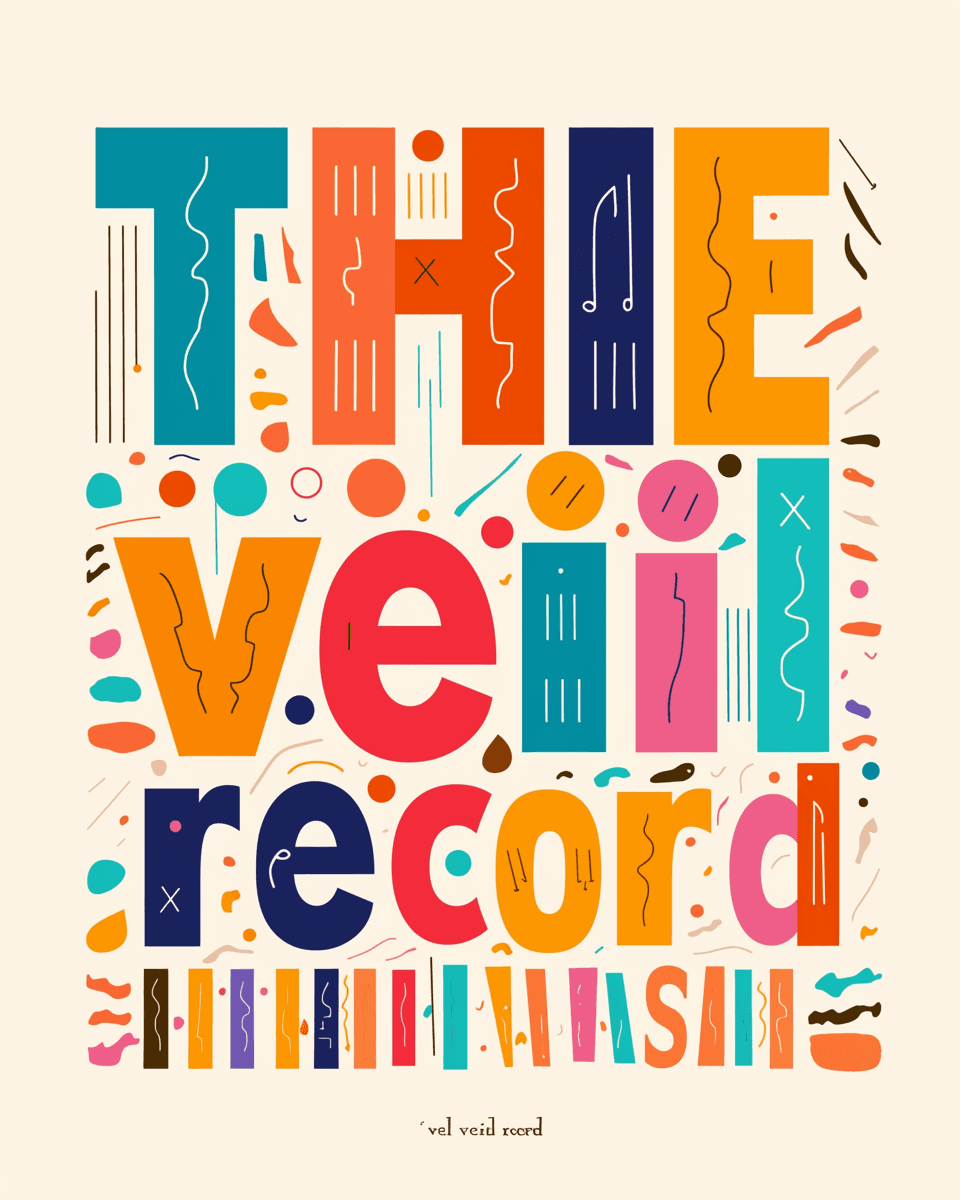 Letter Bounce original repeating artwork