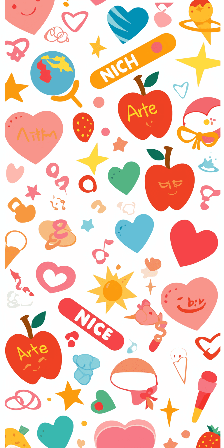 Cartoon Design Carnival original repeating artwork