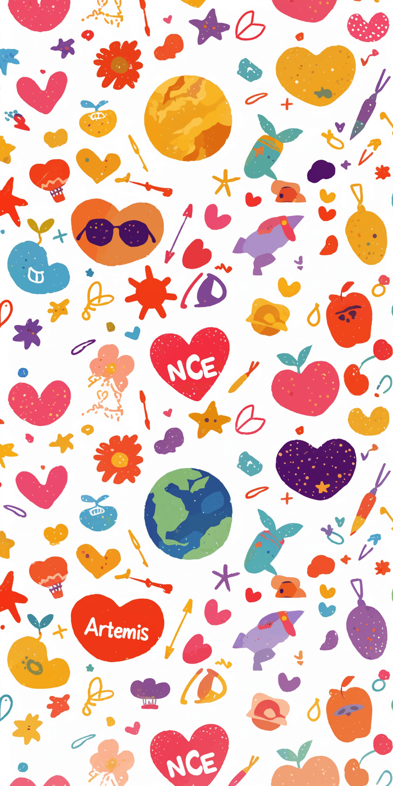 Cartoon Design Picnic original repeating artwork
