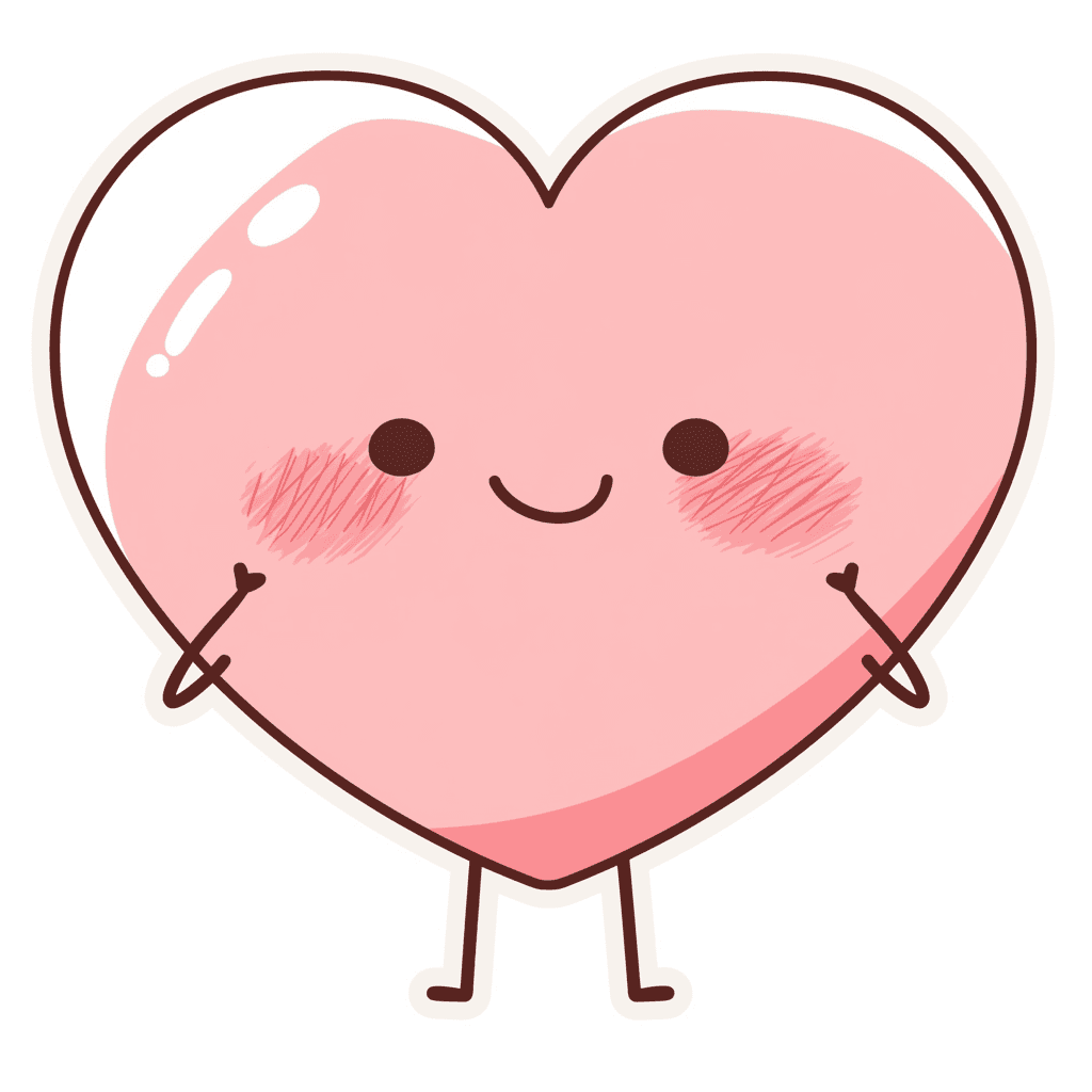 Cartoon Heart Team original repeating artwork