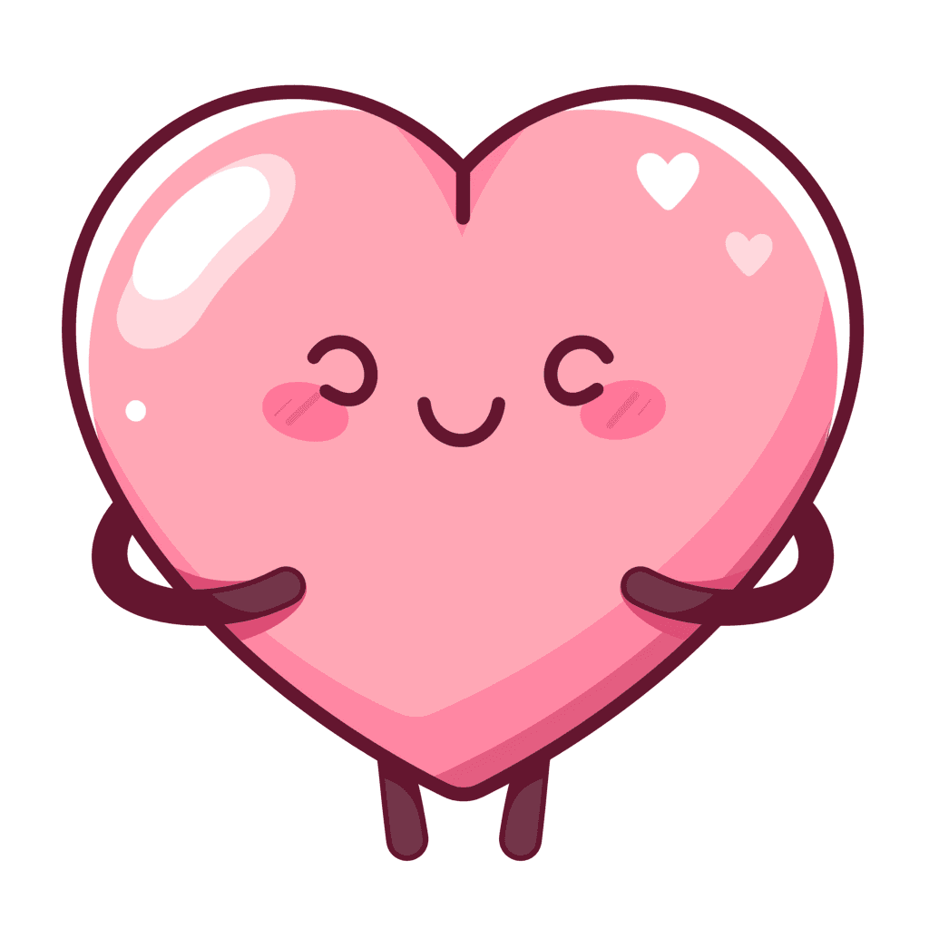 Cartoon Heart Tribe original repeating artwork