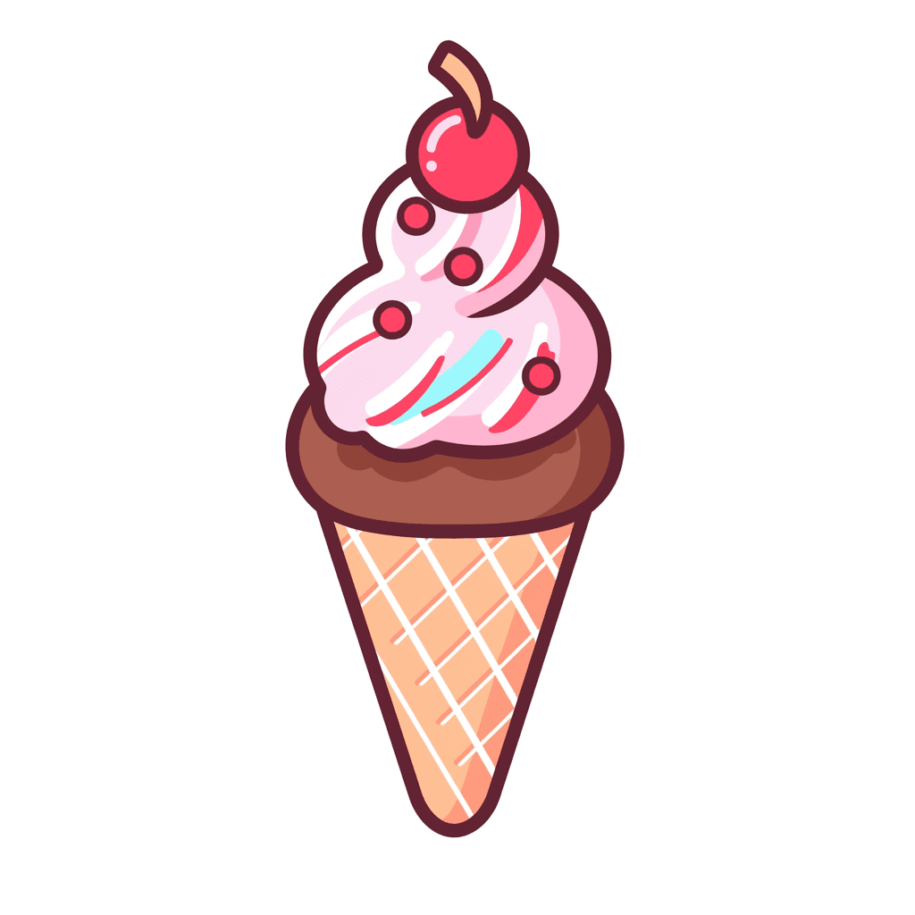 Ice Cream 011 original repeating artwork