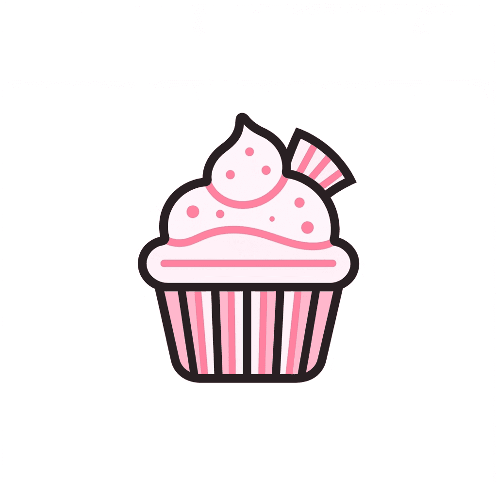 Cake Amber original repeating artwork