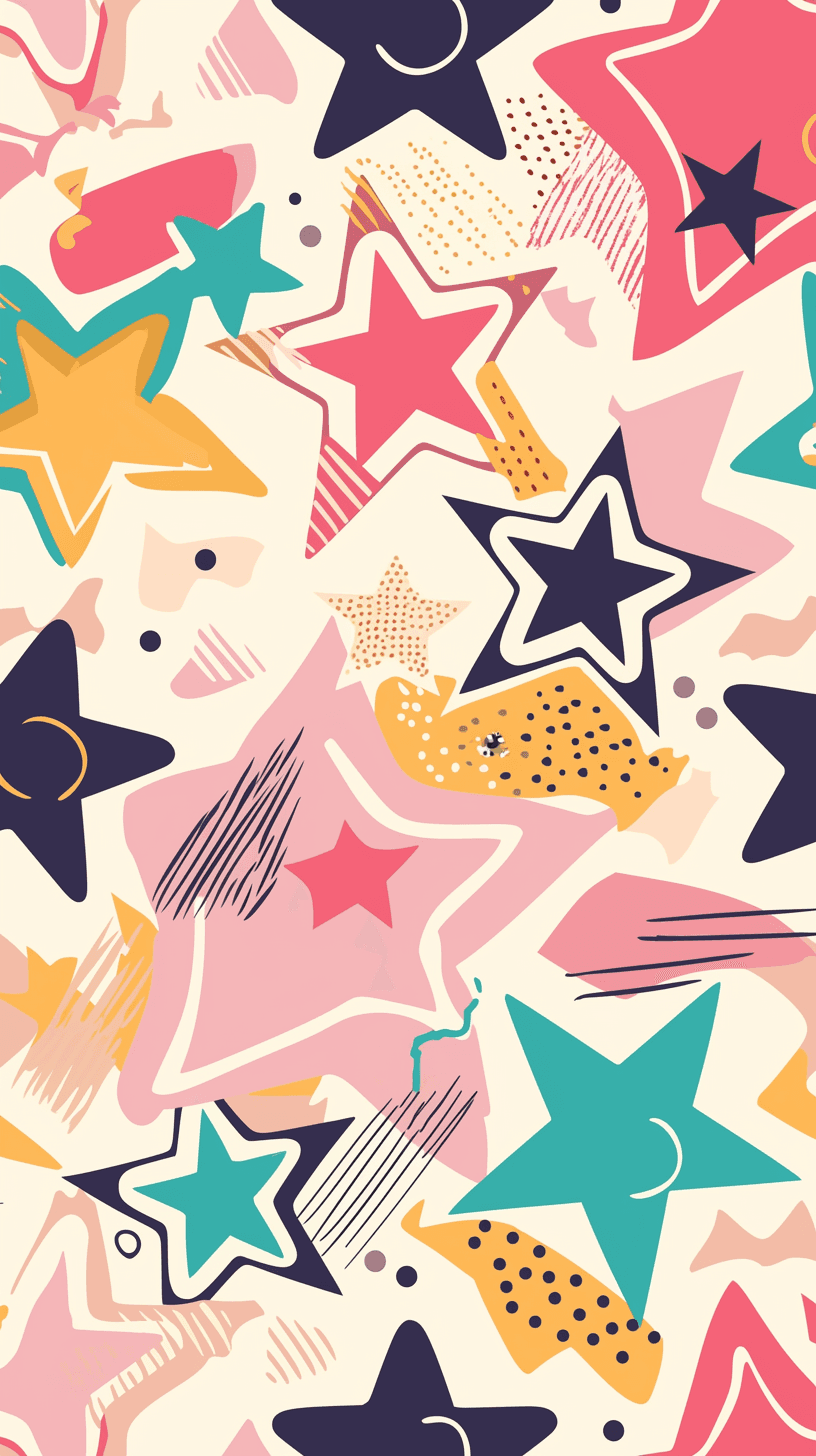 Star Team original repeating artwork