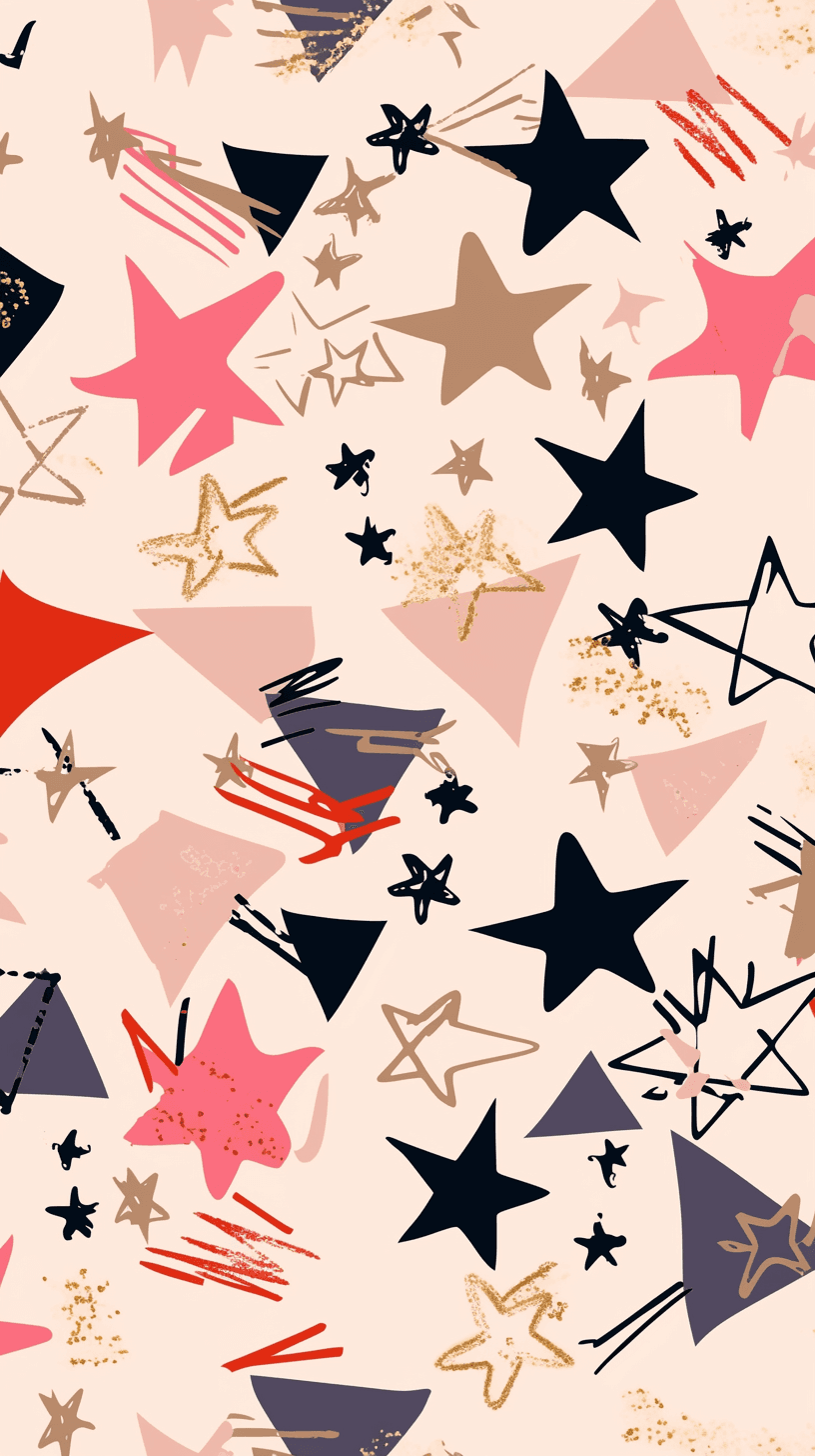 Star Tribe original repeating artwork