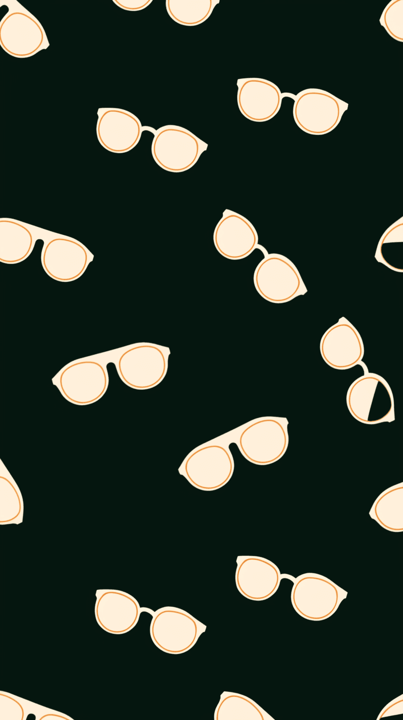 Glasses Session original repeating artwork