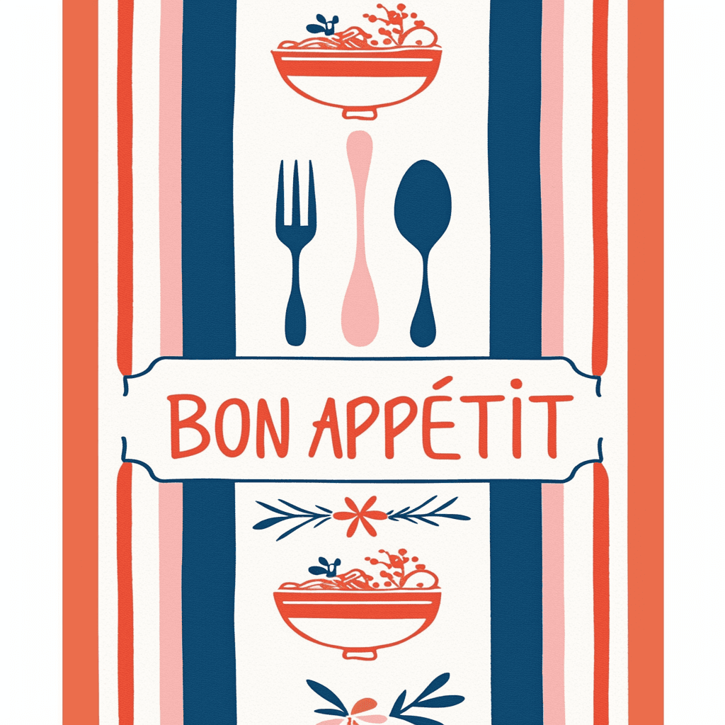 Tableware Pals original repeating artwork