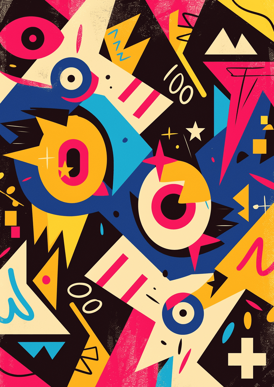 Eye Tribe original repeating artwork