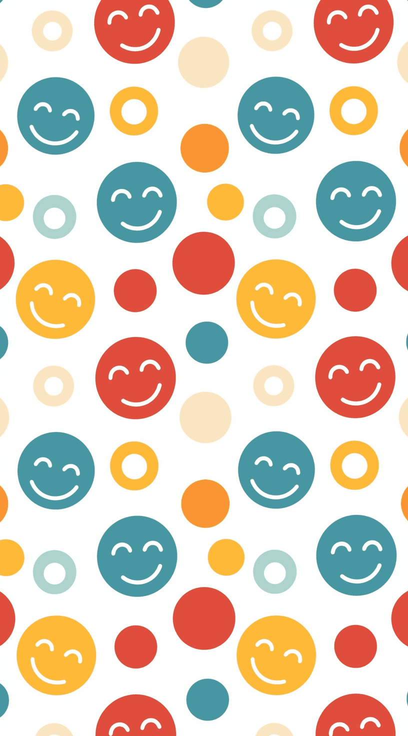 Smiley Collective original repeating artwork