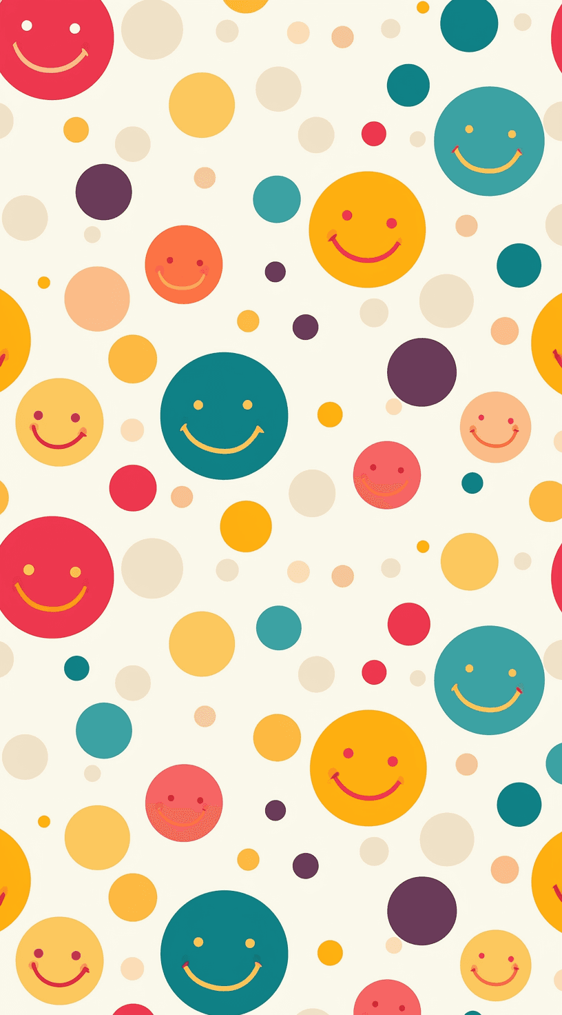 Smiley Team original repeating artwork