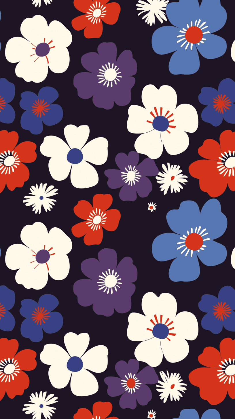 Blossom Tune original repeating artwork