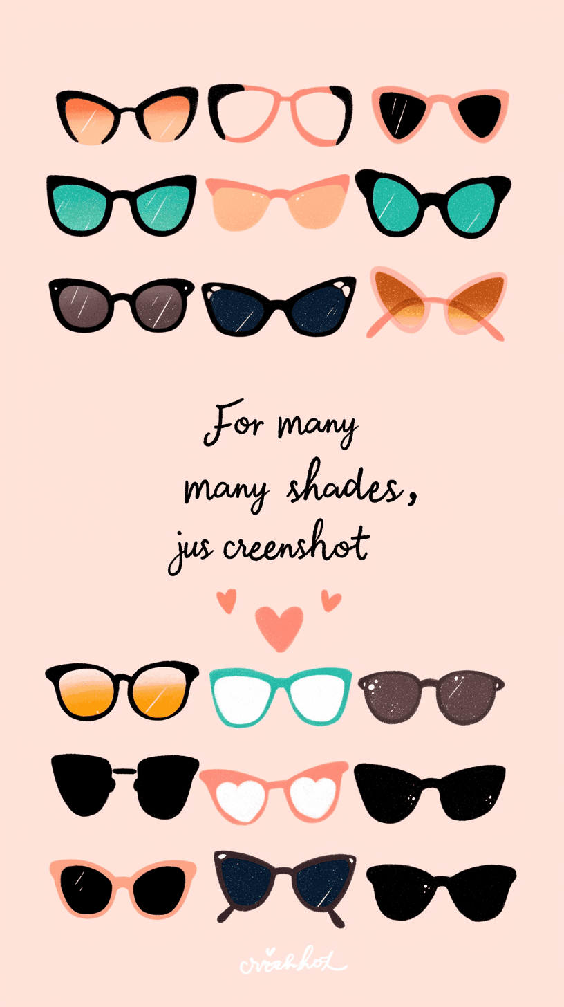 Glasses Pals original repeating artwork