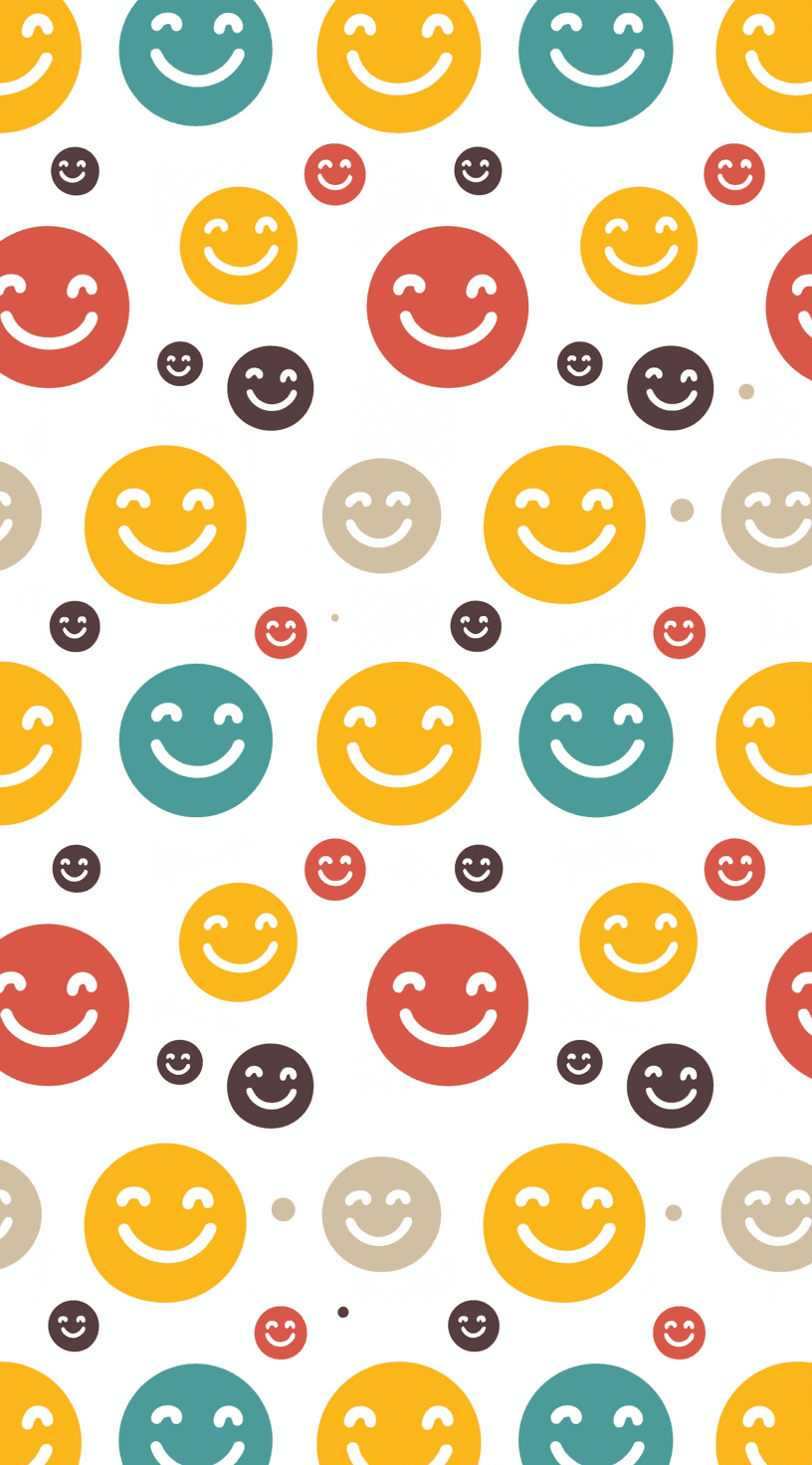 Smiley Crew original repeating artwork