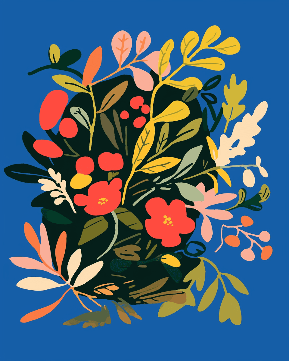 Blossom Festival original repeating artwork