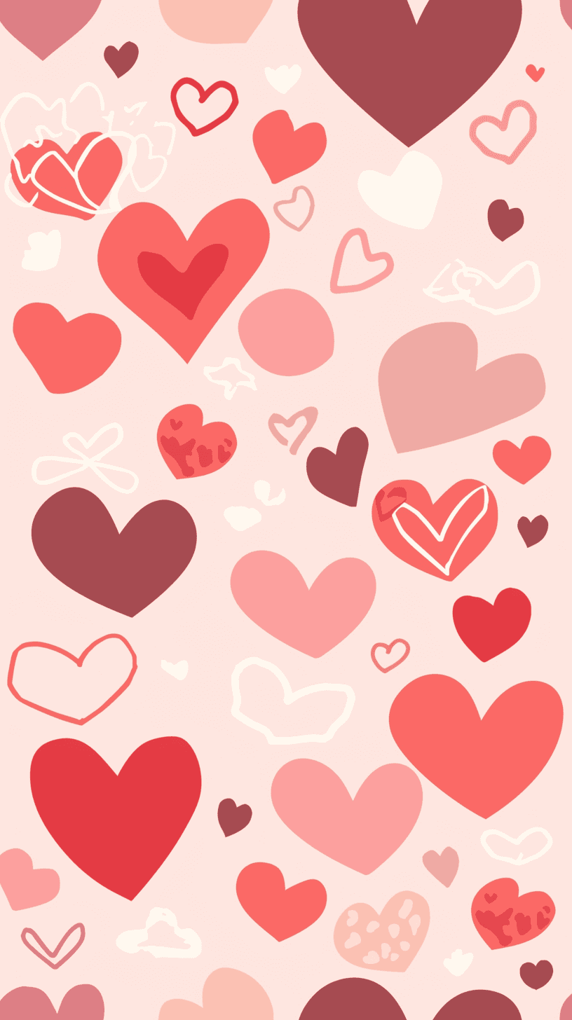 Heart Squad original repeating artwork