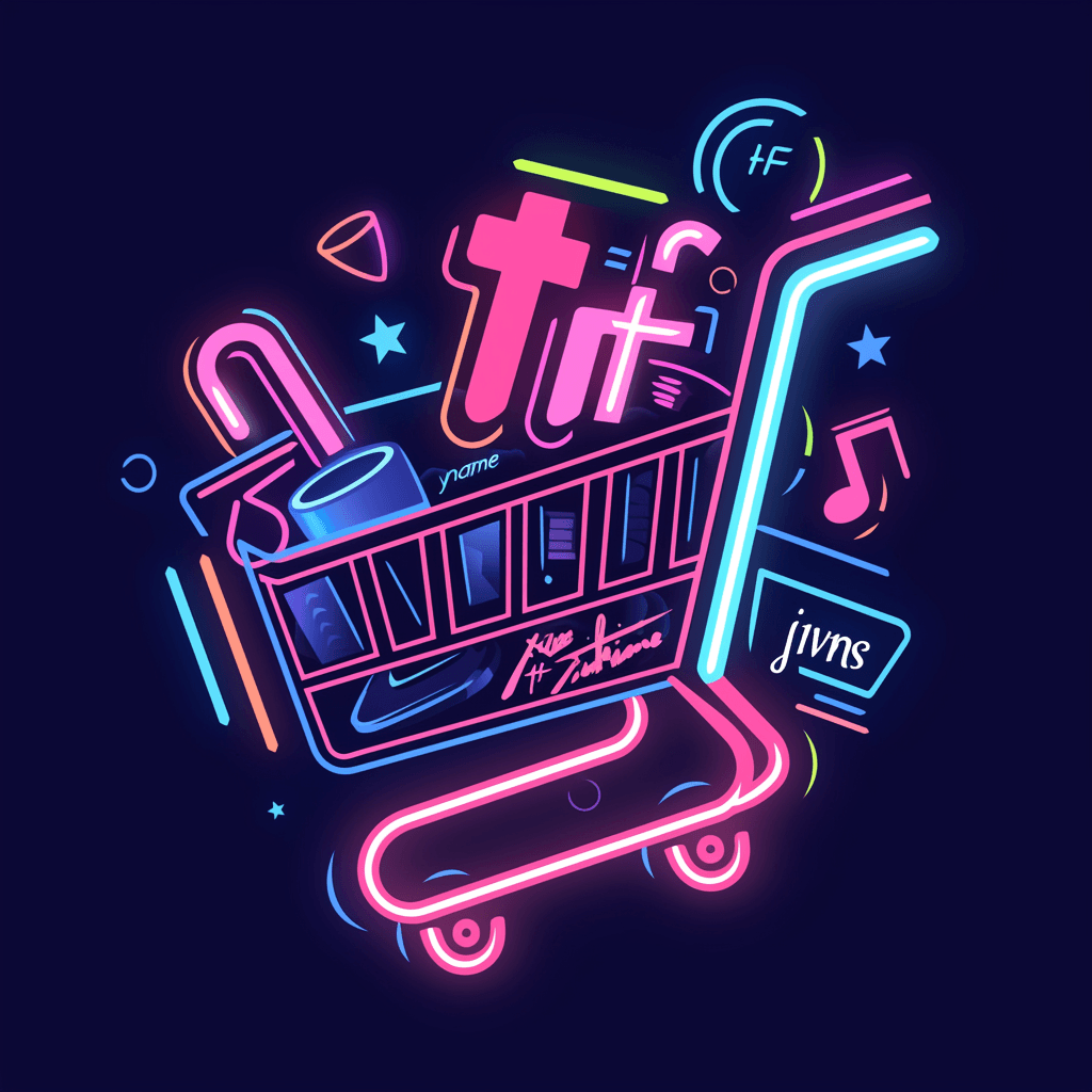 Cart Club original repeating artwork