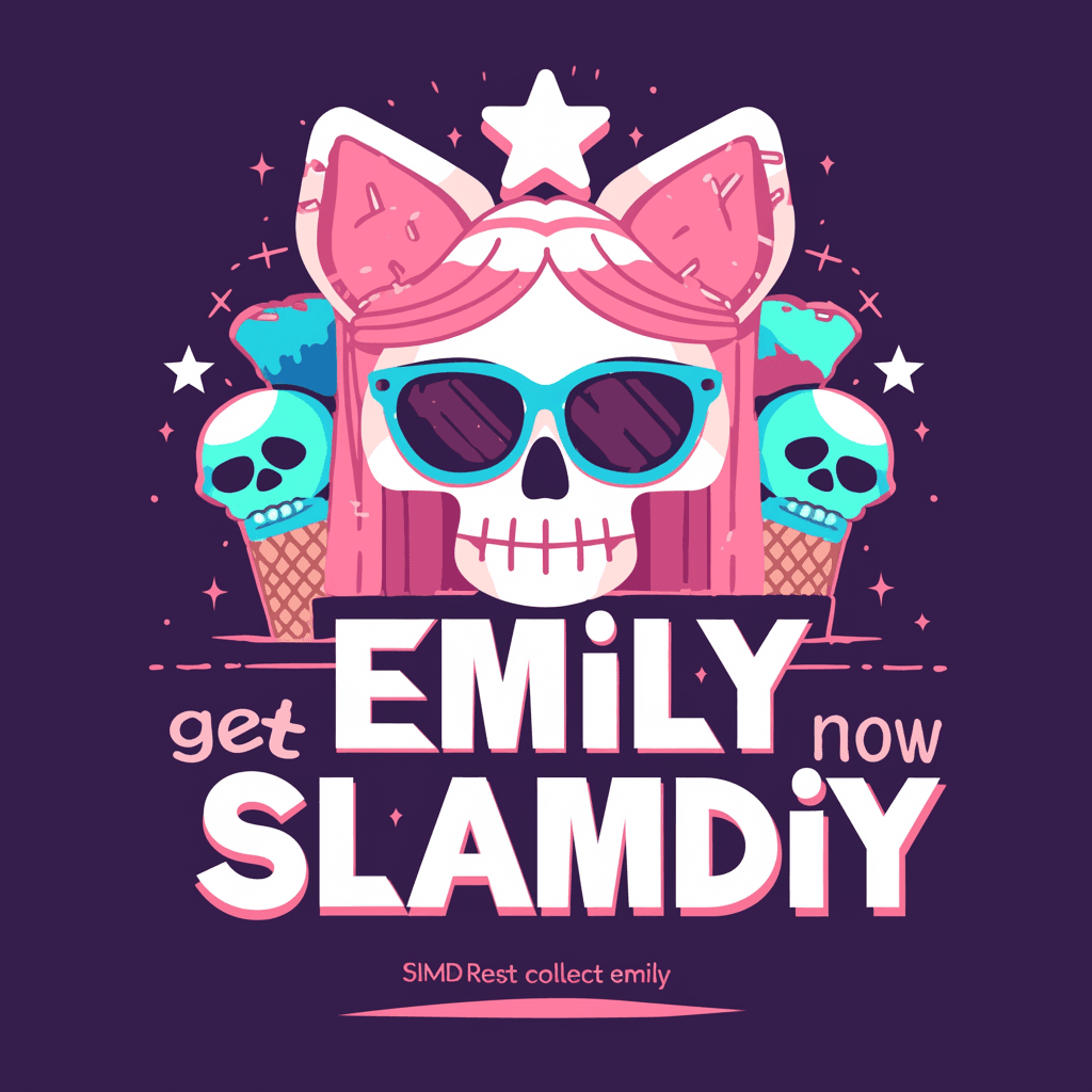 Skull original repeating artwork