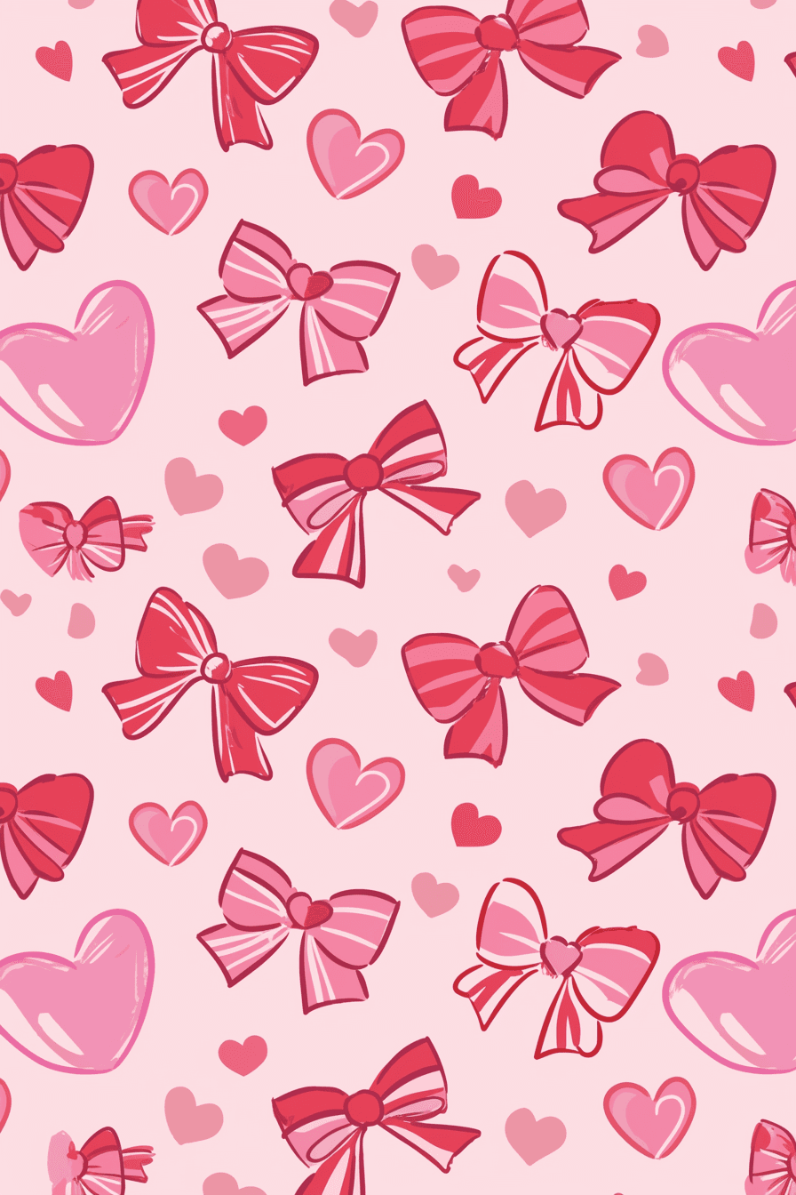 Bow 100 original repeating artwork