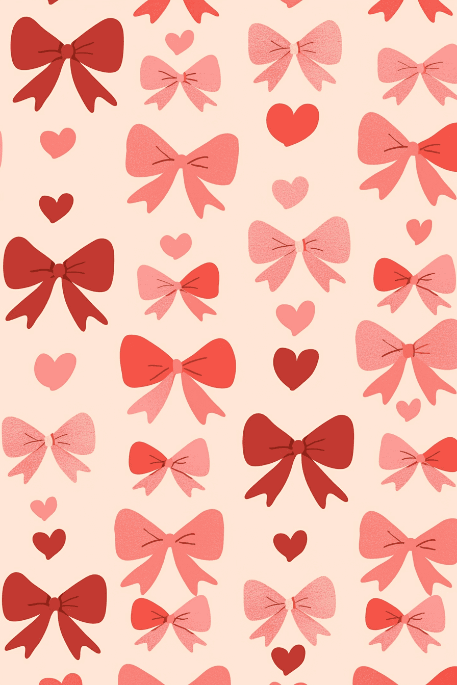 Bow original repeating artwork