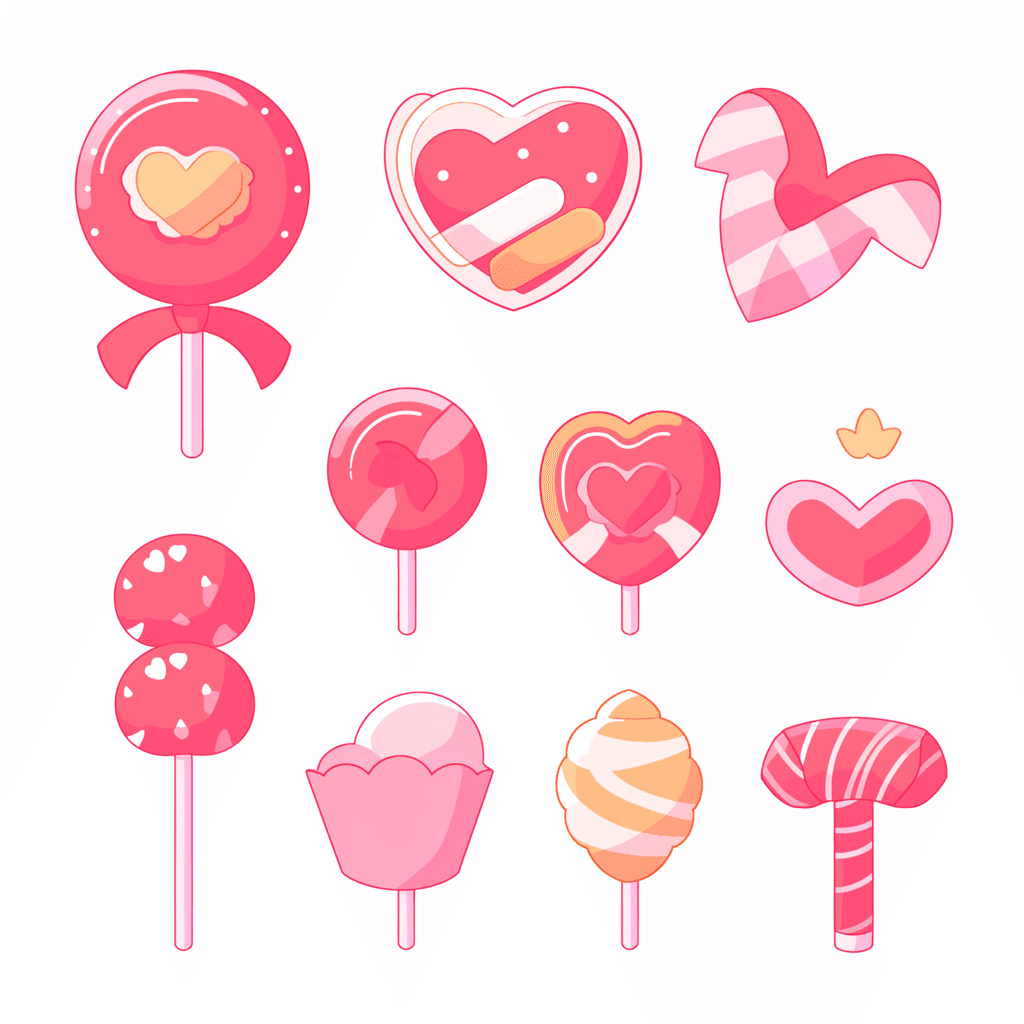 Candy Crew original repeating artwork