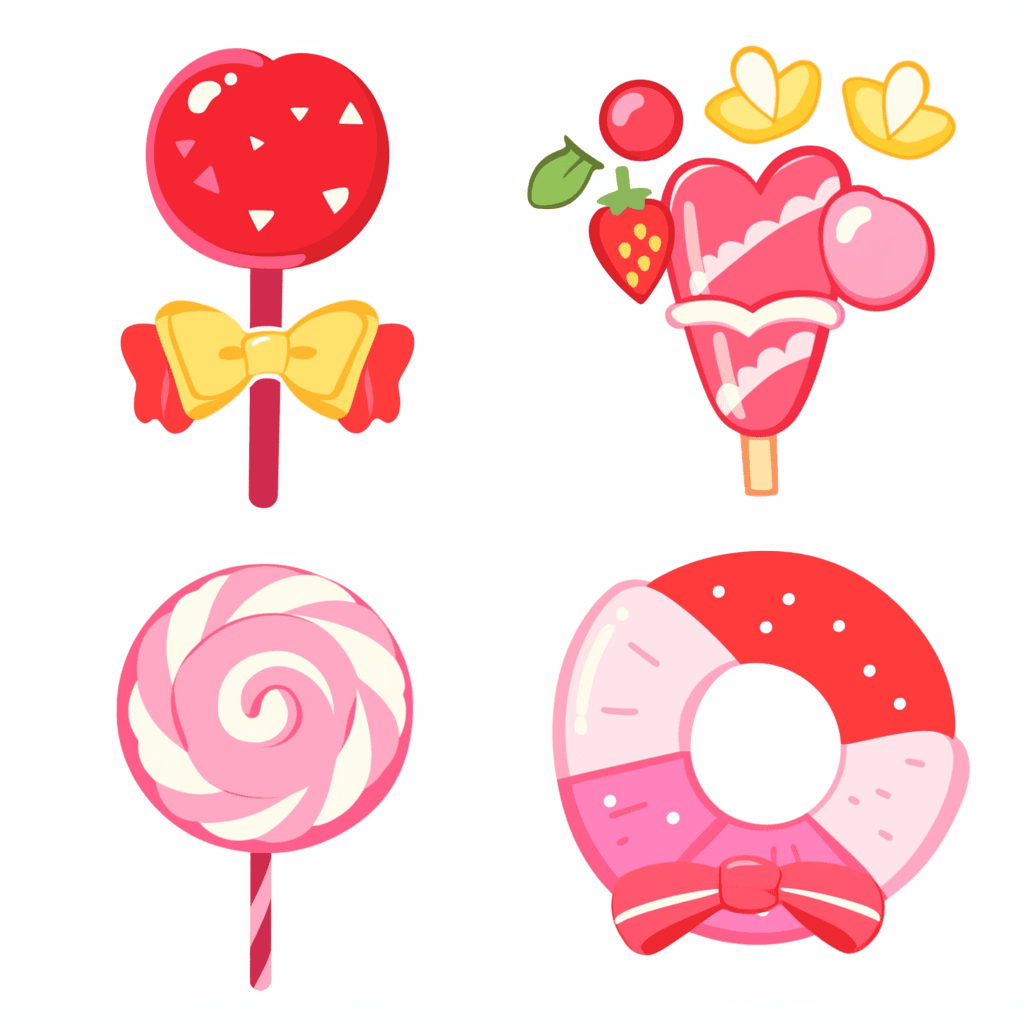Candy Team original repeating artwork