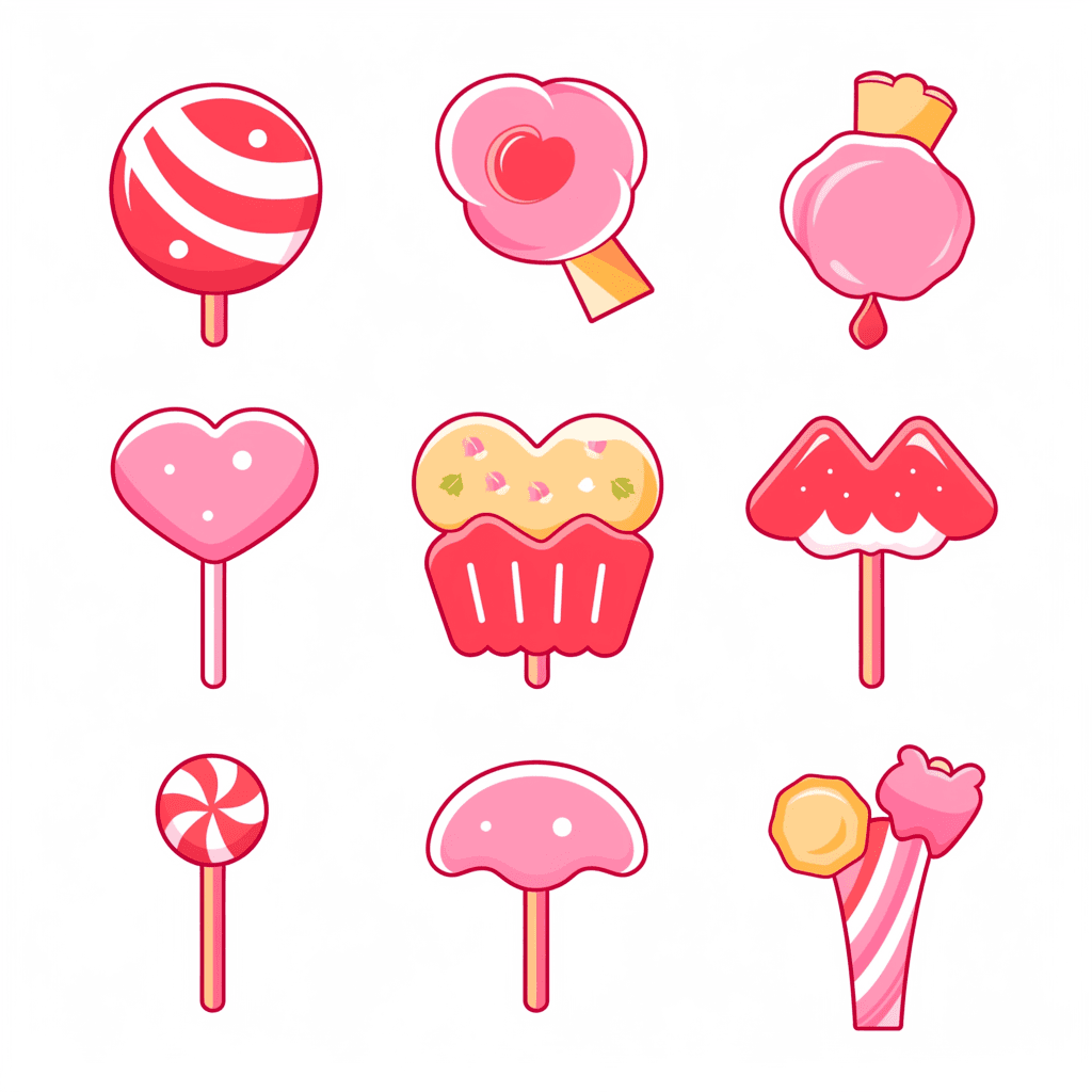 Candy original repeating artwork