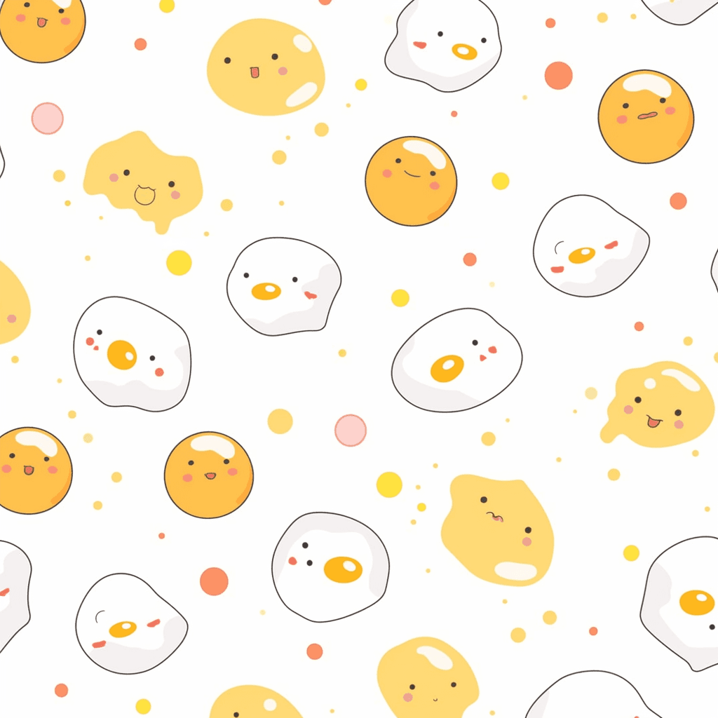 Chicken 007 original repeating artwork