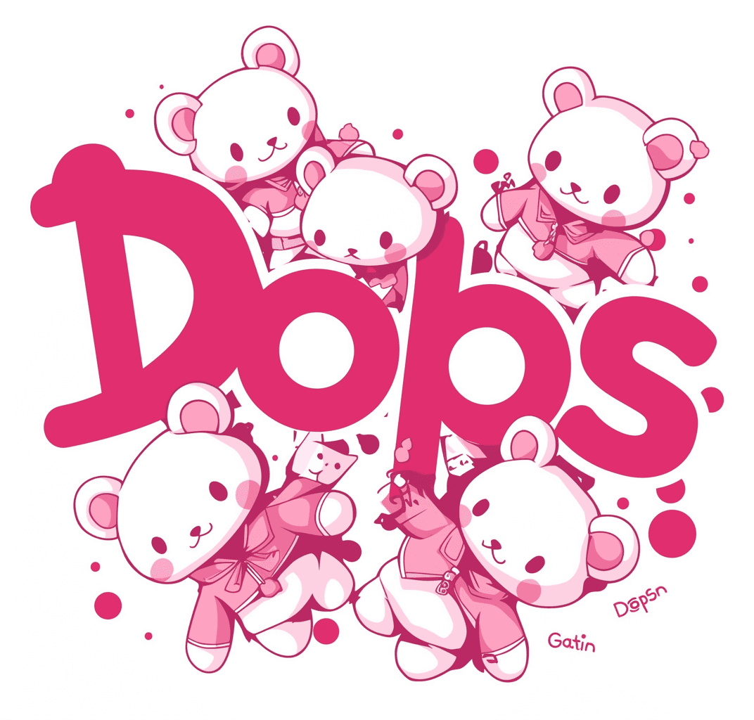 Bear Show original repeating artwork