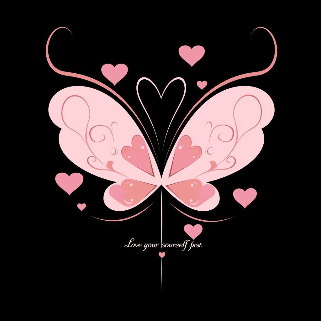 Butterfly Gang original repeating artwork