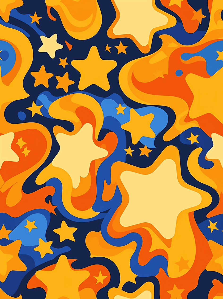 Star 029 original repeating artwork
