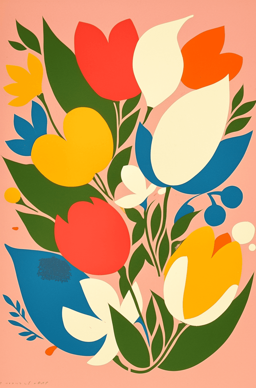 Blossom 018 original repeating artwork