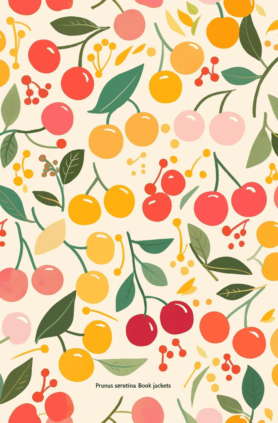 Cherry Parade original repeating artwork