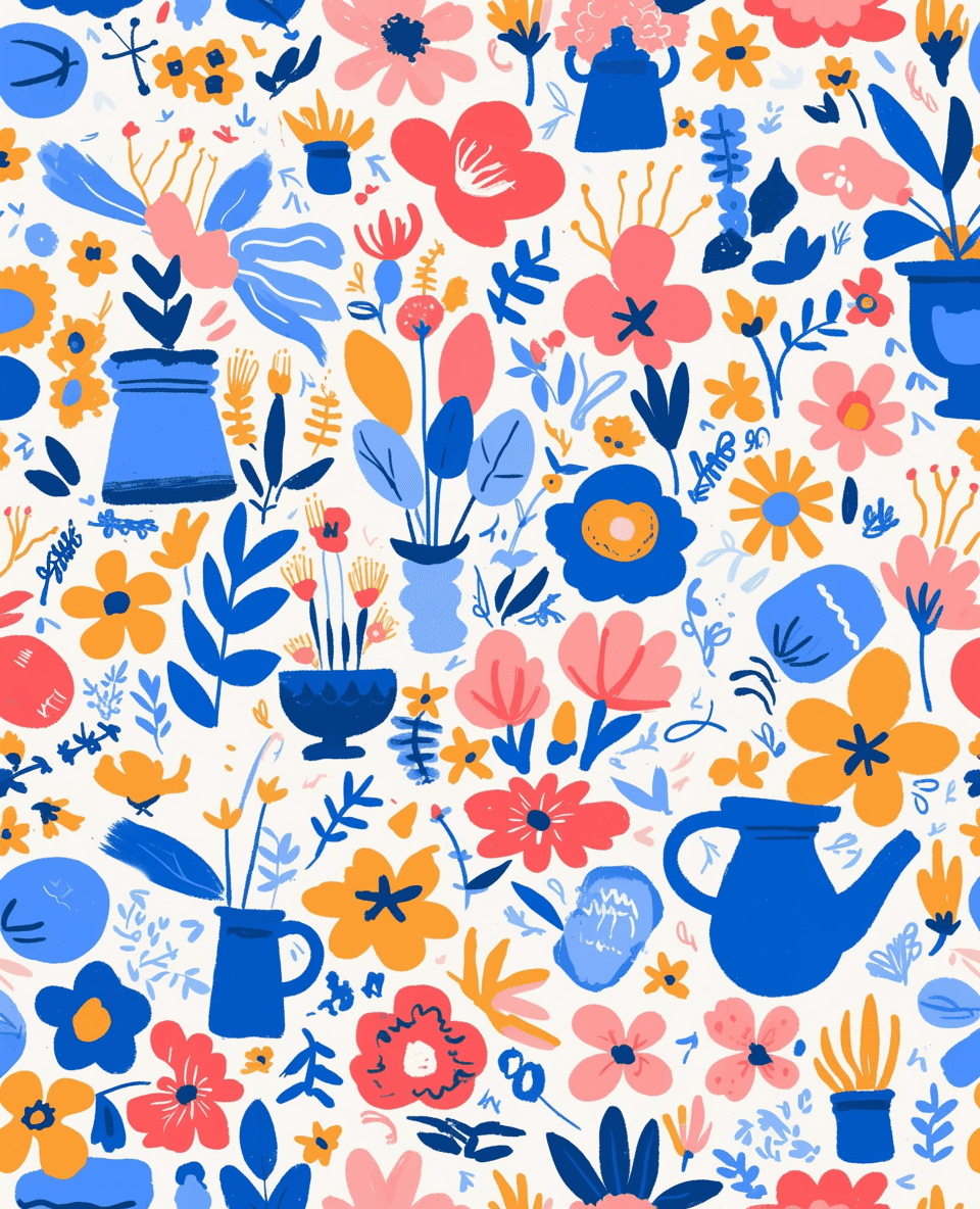 Blossom 852 original repeating artwork