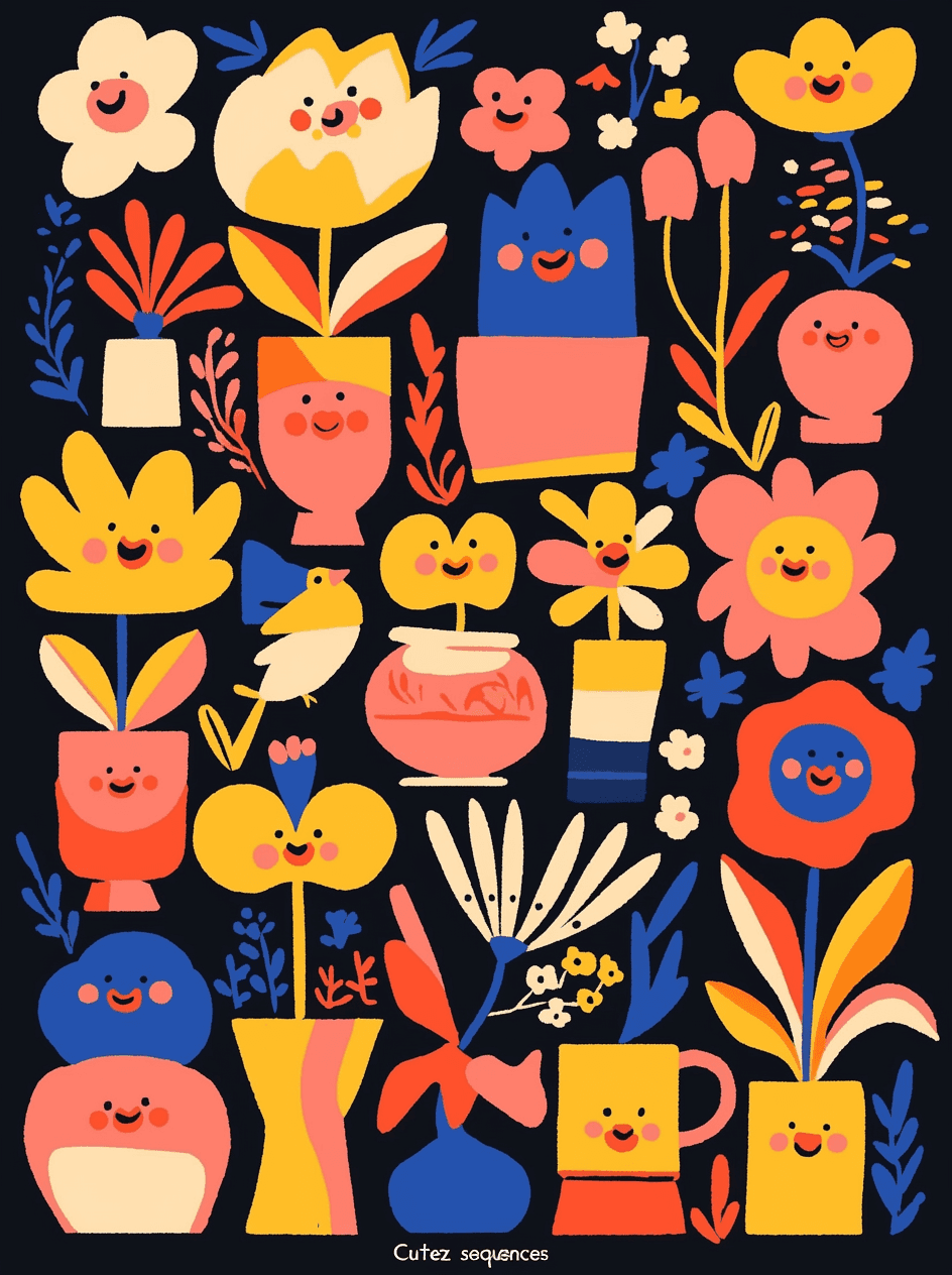 Blossom Collective original repeating artwork