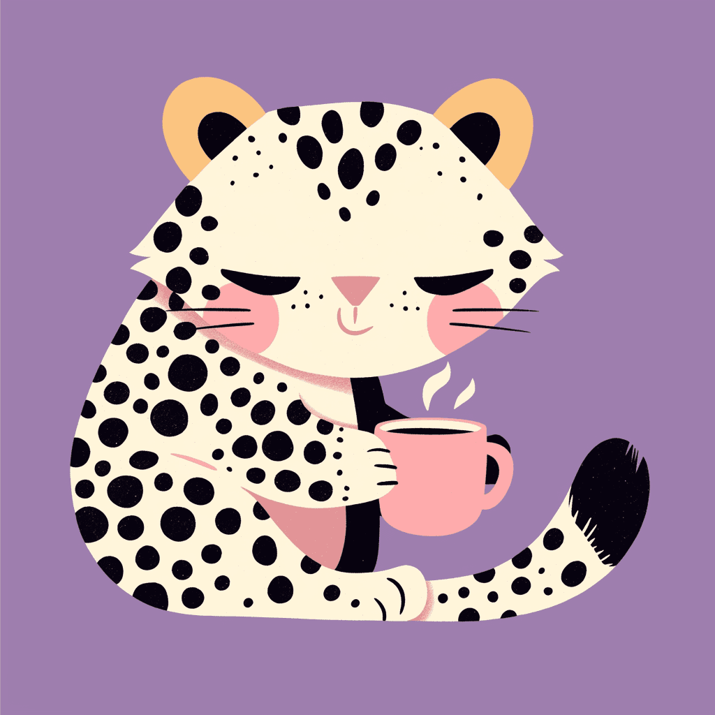 Leopard Gang original repeating artwork