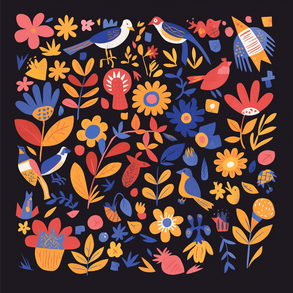 Blossom 995 original repeating artwork