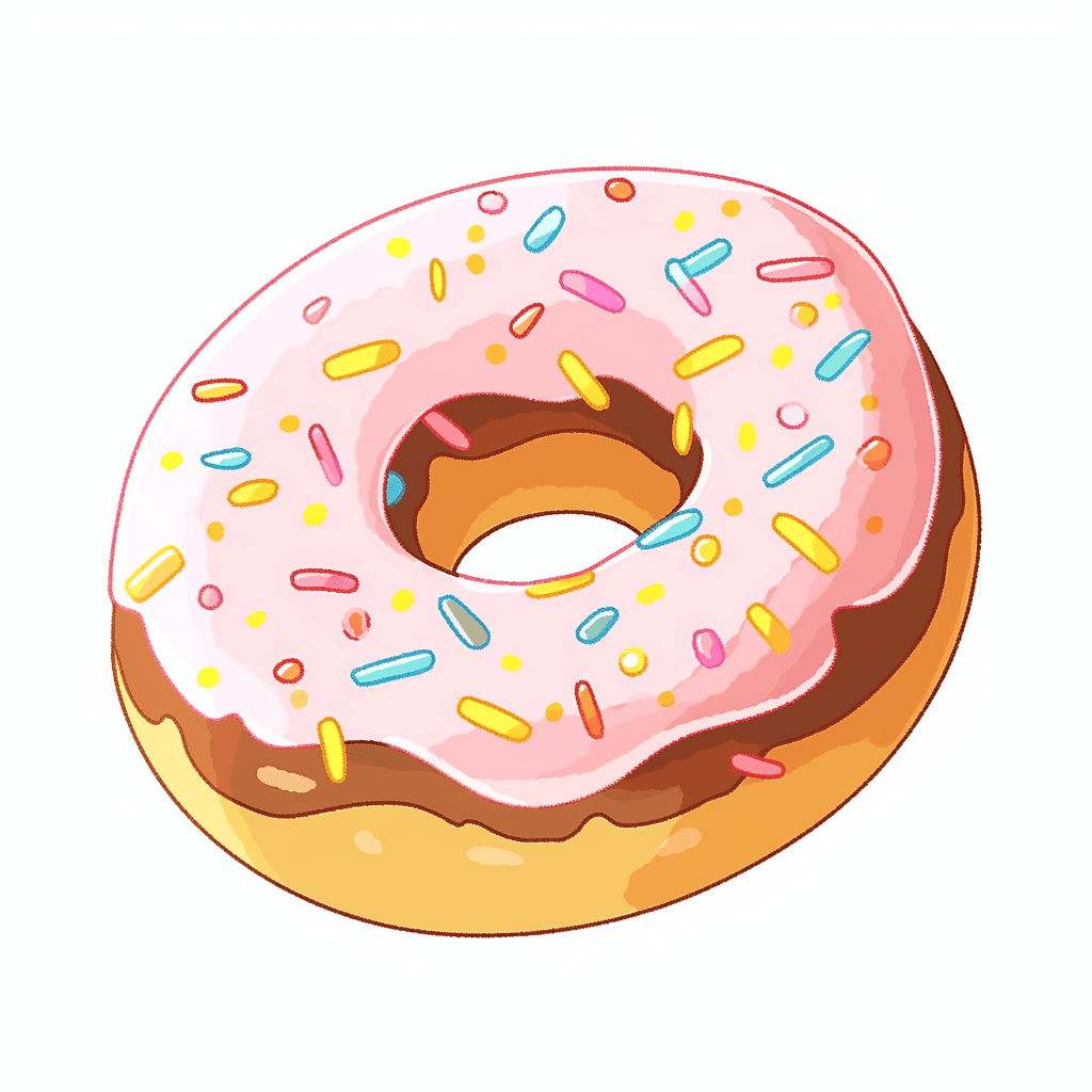 Donut Hue original repeating artwork