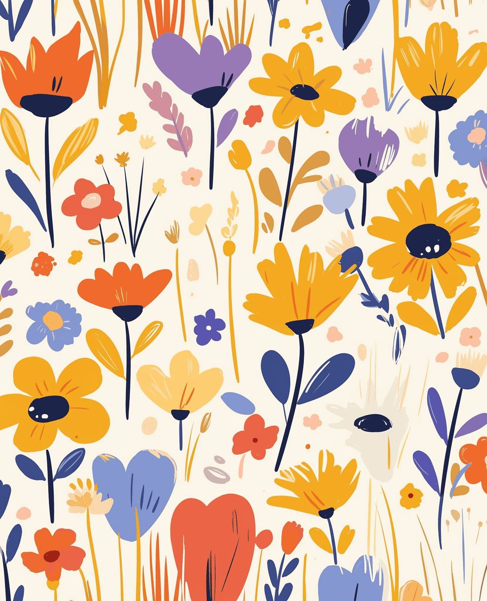 Blossom 141 original repeating artwork