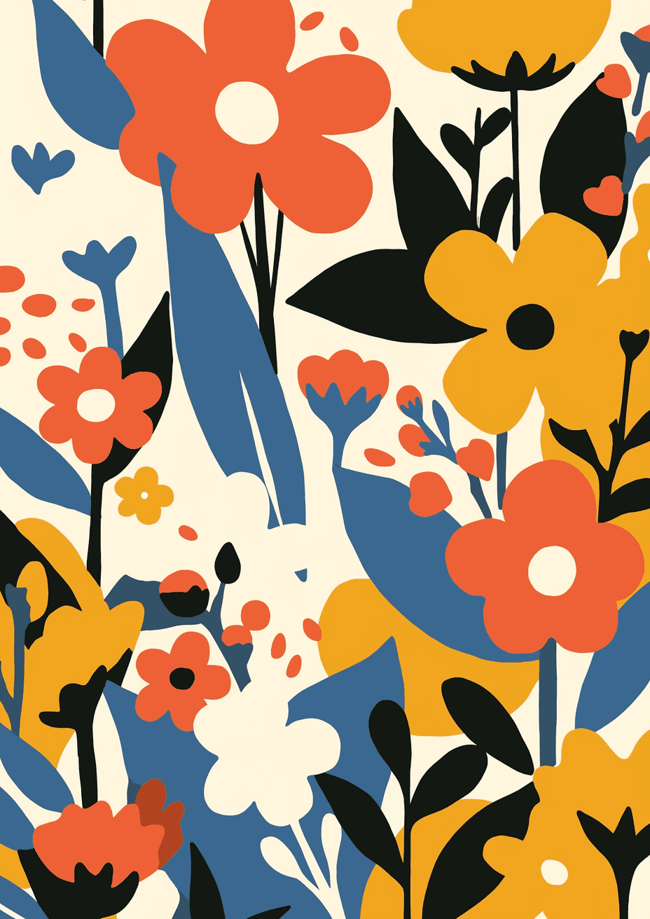 Blossom 414 original repeating artwork