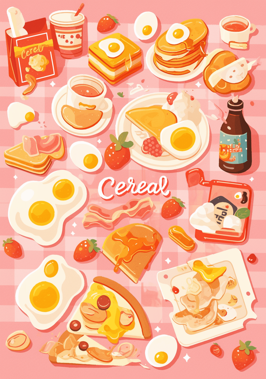 Snack Echo original repeating artwork