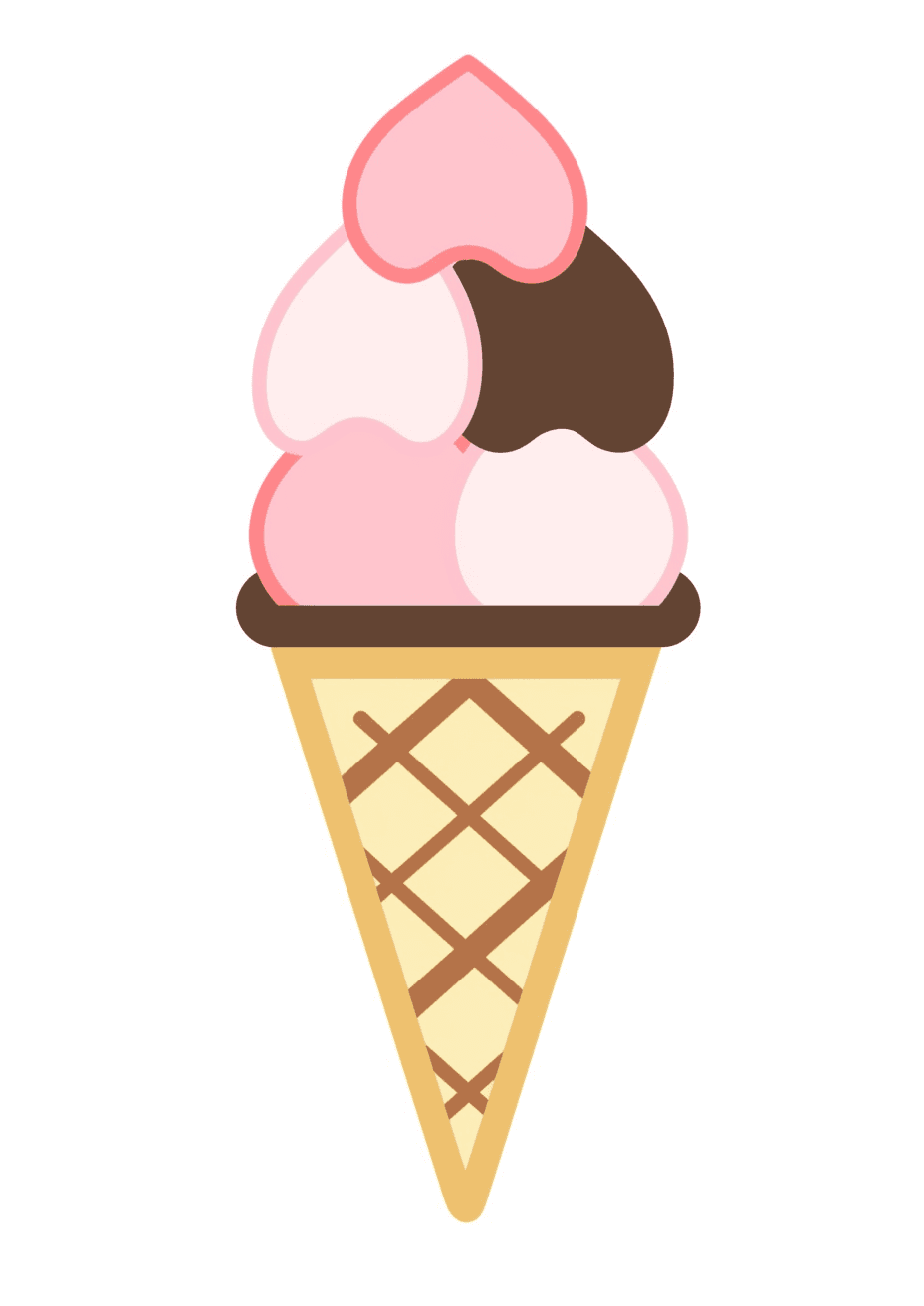 Ice Cream Archive original repeating artwork