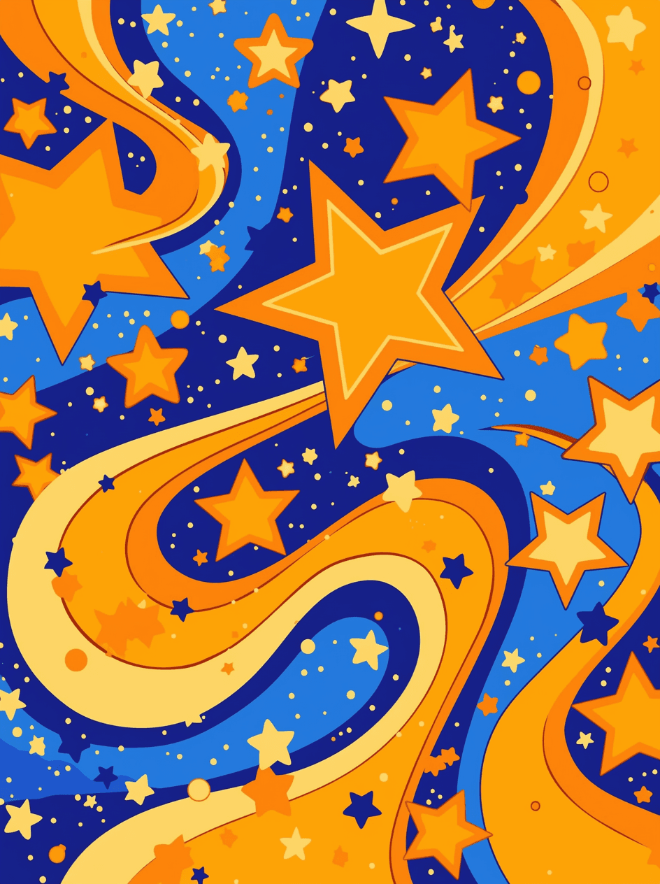 Star 115 original repeating artwork