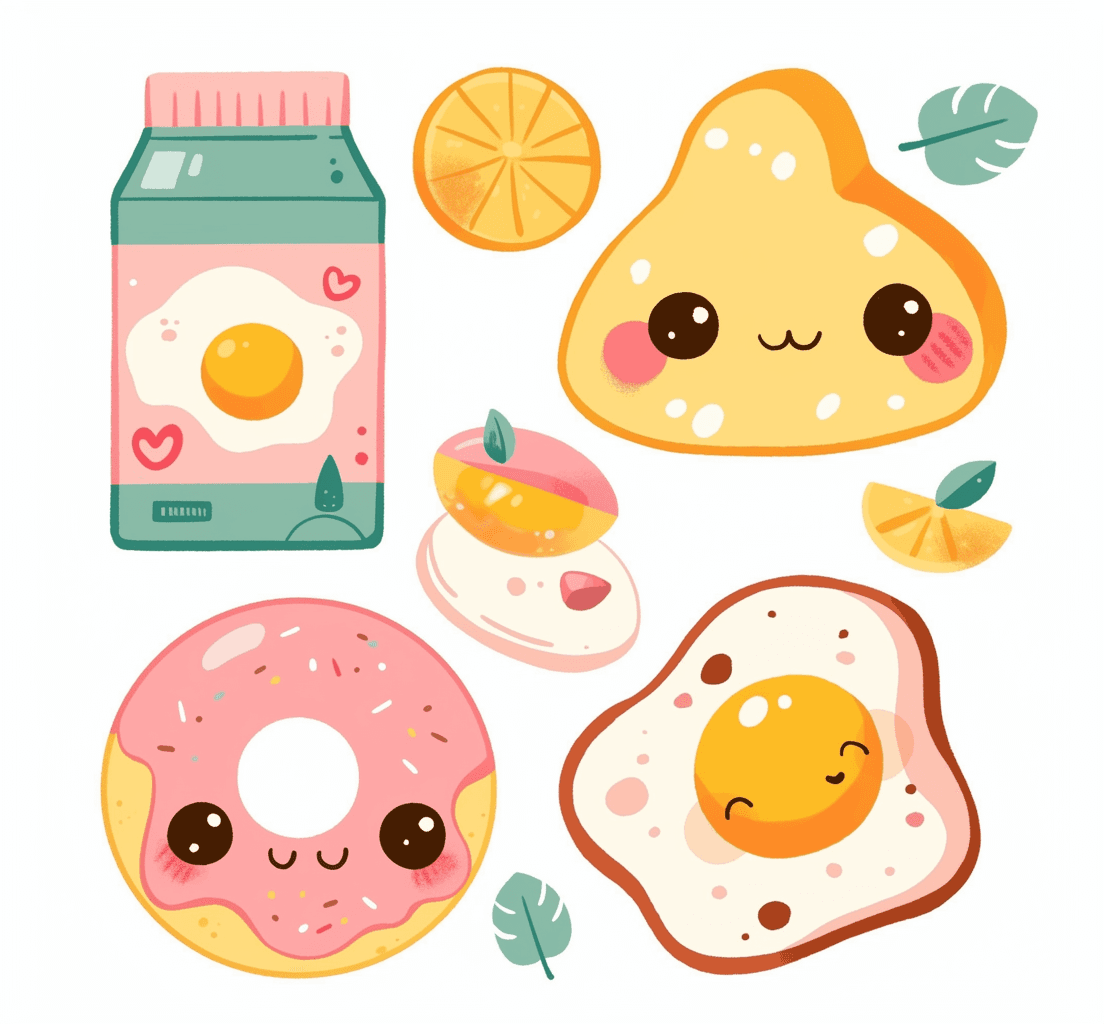 Snack Kick original repeating artwork