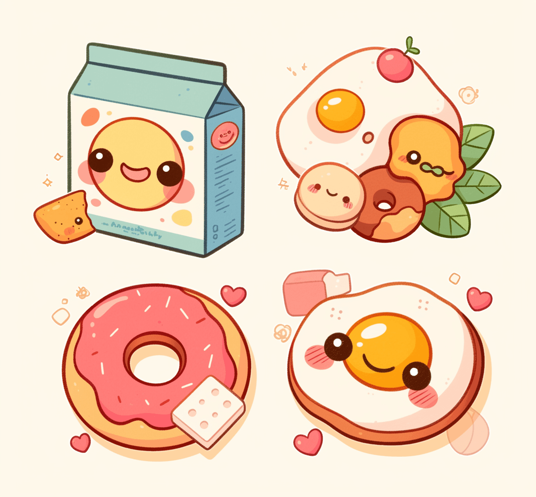 Snack Snap original repeating artwork