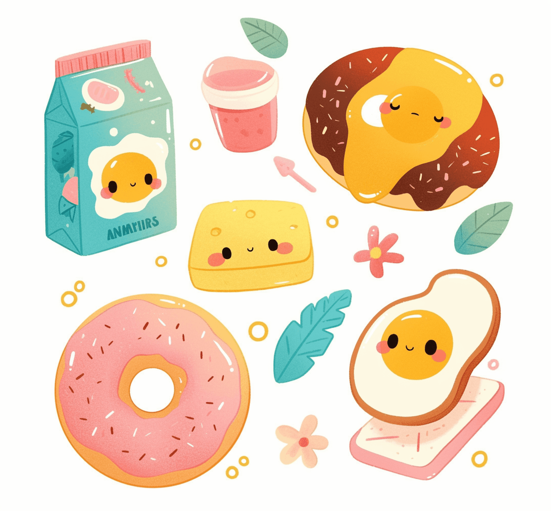 Snack Festival original repeating artwork