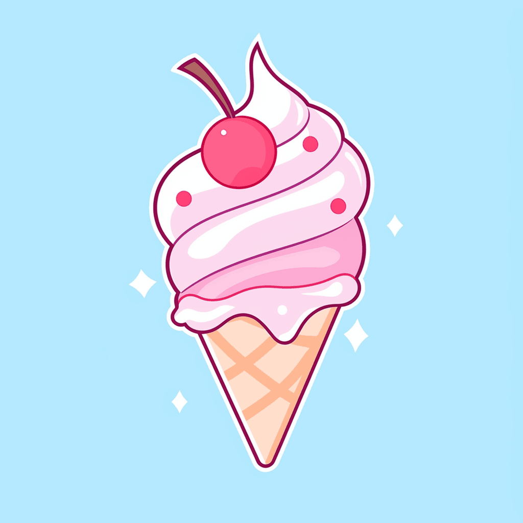 Ice Cream 090 original repeating artwork